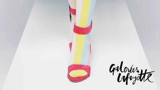 Fashion Show at Galeries Lafayette