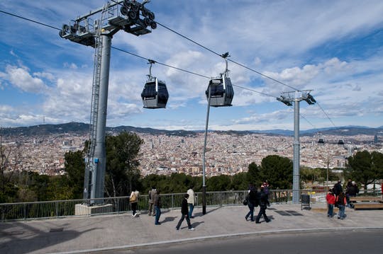 Entradas para el teleférico de Montjuïc
