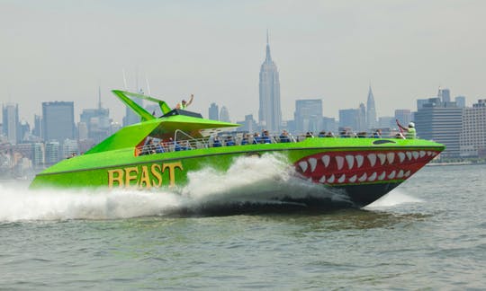 The BEAST speedboat ride in New York