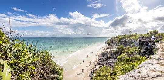Visita guiada a Tulum y a una comunidad maya moderna