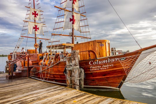 Crucero al atardecer por la Laguna de Cancún