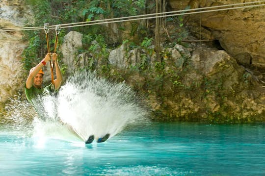 Xplor with rafting and zip-lining