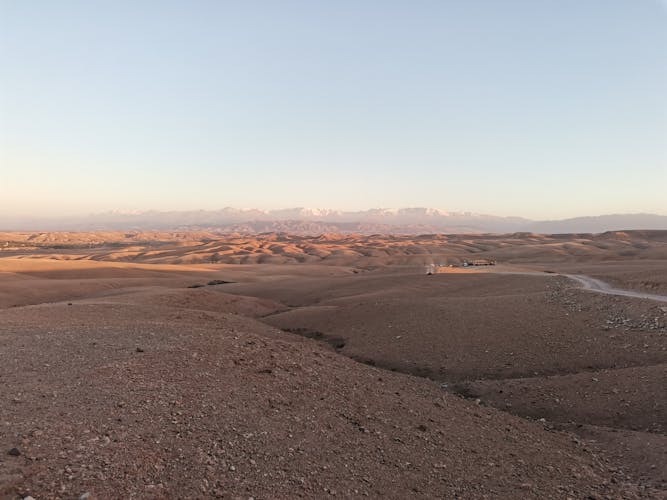 Excursión de medio día al desierto de Agafay con almuerzo desde Marrakech