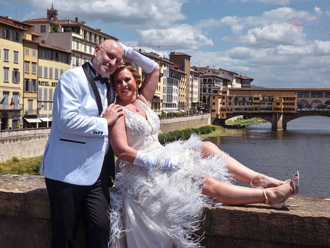 Florence private walking tour with personal photographer