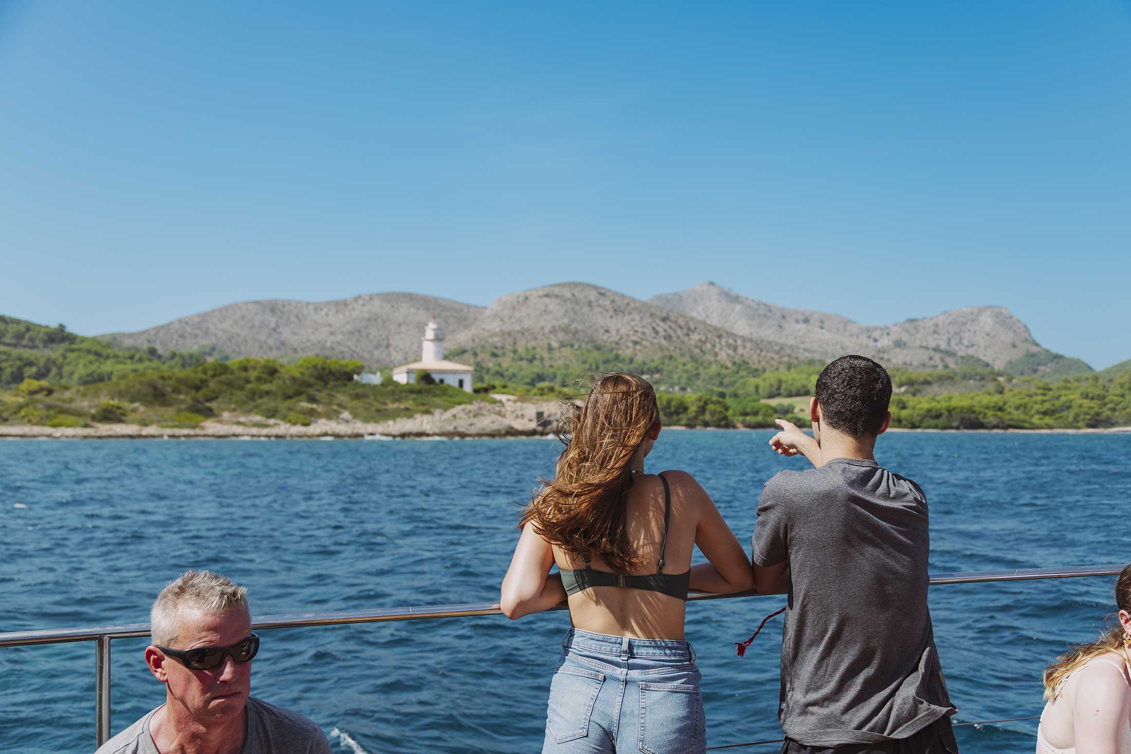 Katamarankryssning med lunch i Mallorca