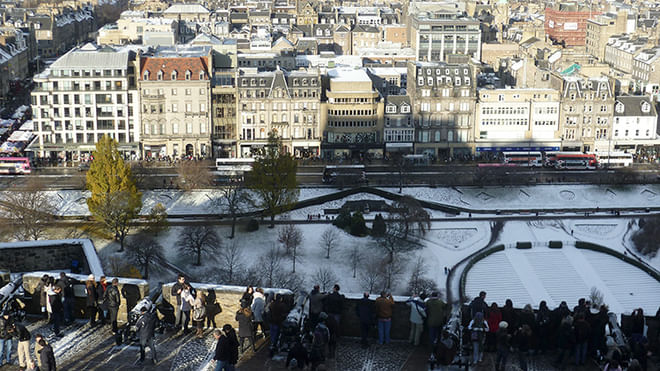 Visita guiada al castillo de Edimburgo
