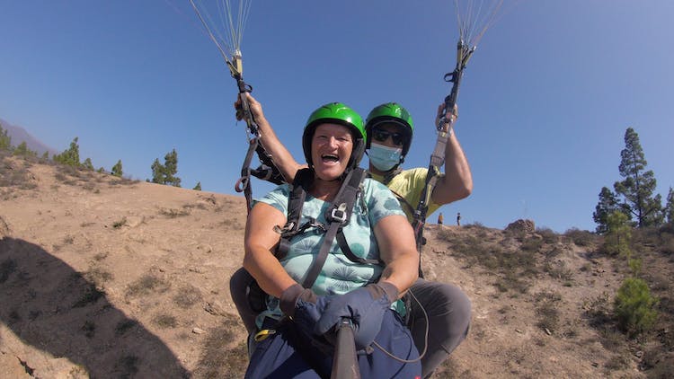 Vuelos en parapente en Costa Adeje