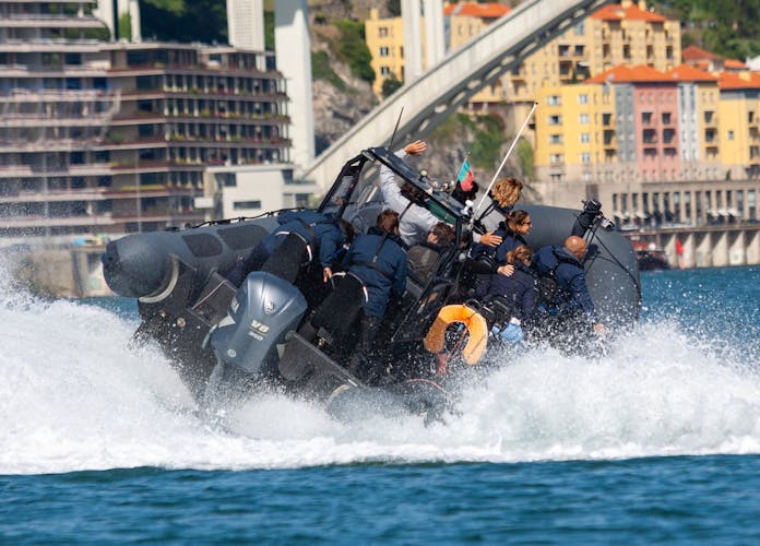 Porto's six bridges speedboat tour along the Douro River