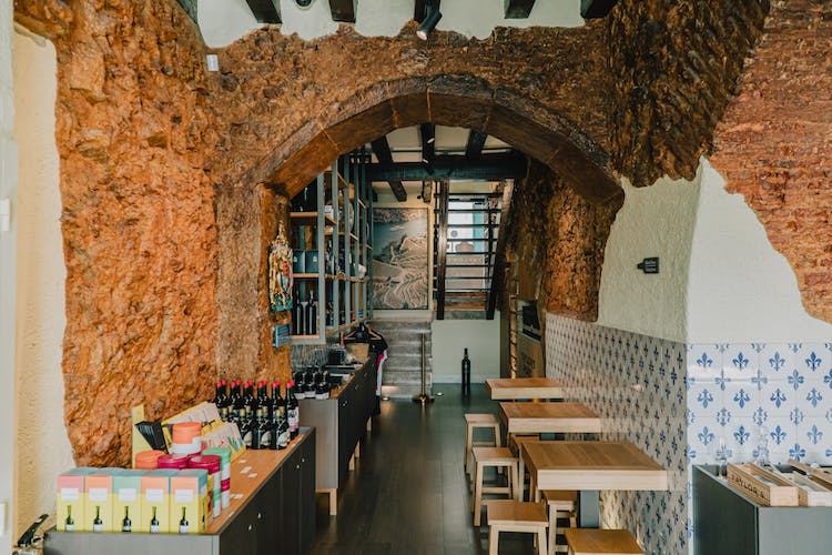 Taylor's Port wine shop and tasting room in Lisbon