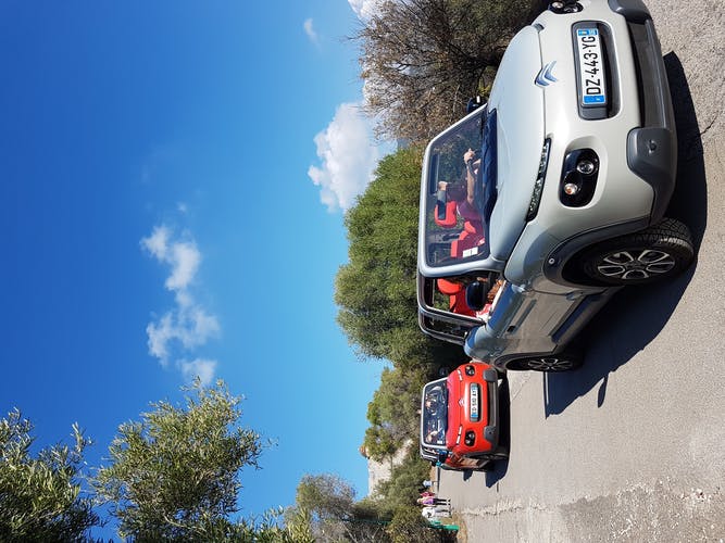 Viaje por carretera de 4 horas de Niza a Mónaco en un descapotable eléctrico