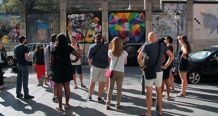 Madrid street art exploration with a local