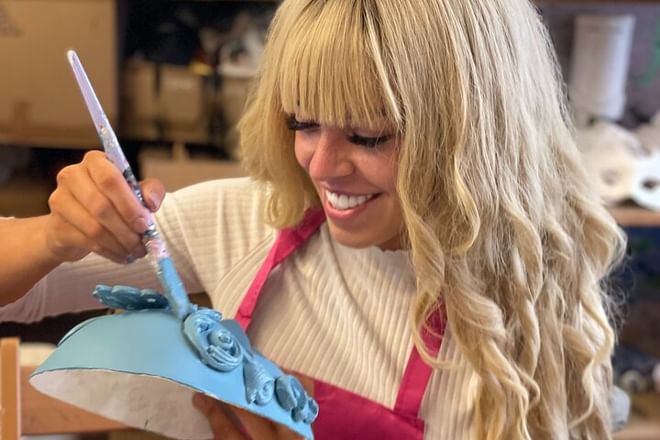 Maskverkstad i Venedig