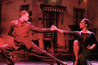Tangoshow im El Viejo Almacén in Buenos Aires