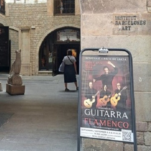 Barcelona: Espectáculo Flamenco en La Perla del Born
