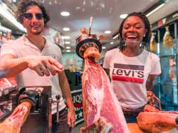 Cata de jamón ibérico en Barcelona