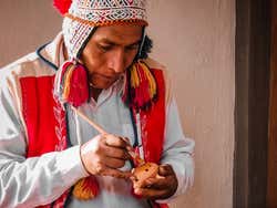 Tour privado de artesanía por el Valle Sagrado de los Incas