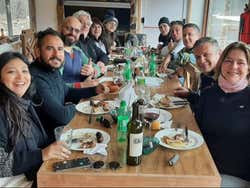 Excursión en 4x4 a los lagos Escondido y Fagnano al atardecer