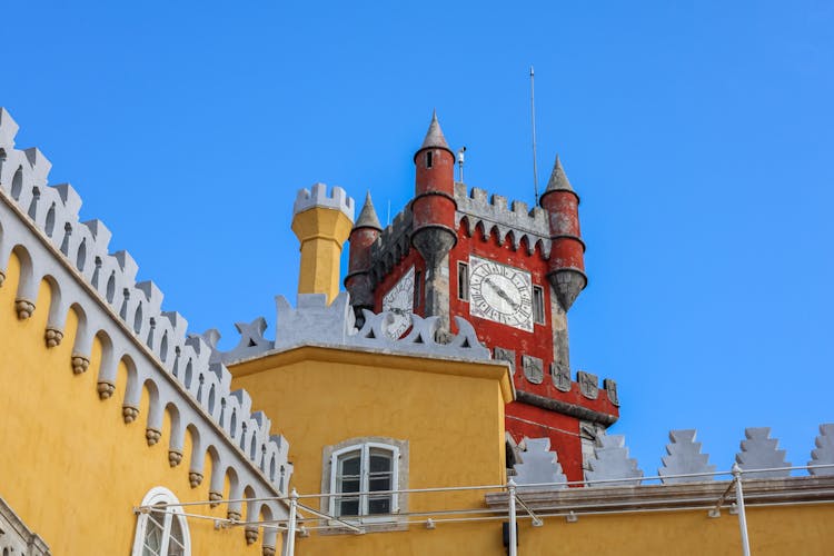 Day Trip from Lisbon to Sintra, Pena Palace and Cascais with Wine Tour