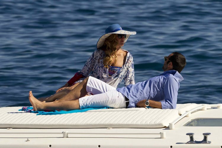 Excursión privada en barco por Capri y la Costa Amalfitana desde Sorrento