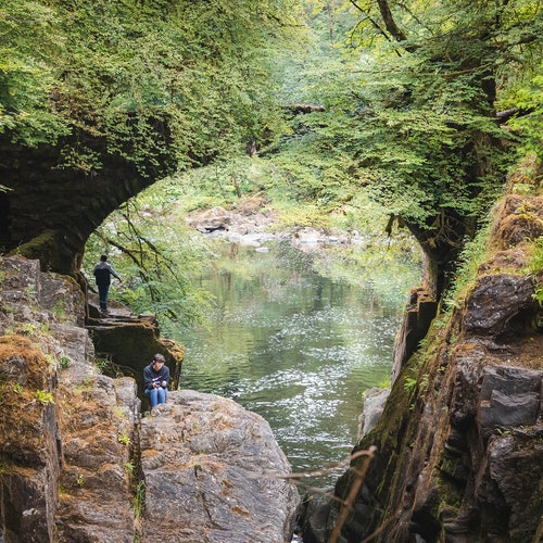 Whisky y cascadas con visita a la destilería incluida