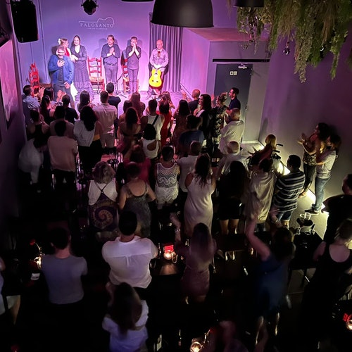 Valencia: Espectáculo flamenco en Palosanto Tablao