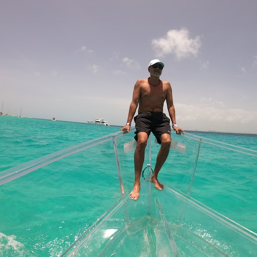 Cancún: Paseo en Barco de Cristal por la Laguna Nichupté