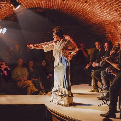 Espectáculo flamenco con bebida incluida