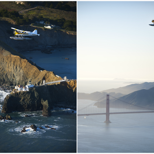 Bahía de San Francisco en hidroavión