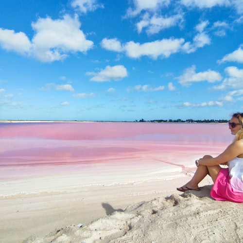 Río Lagartos y Las Coloradas: Visita Guiada, Almuerzo con Bebidas + Traslado