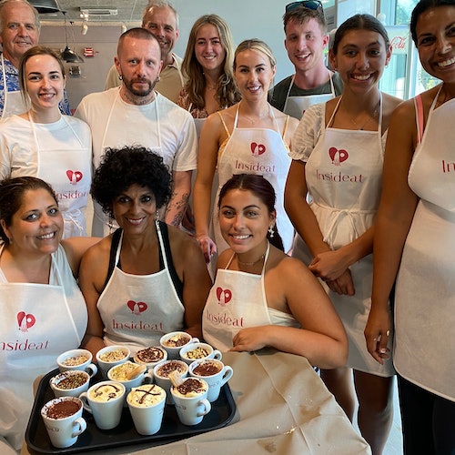 Clase de elaboración de pasta, raviolis y tiramisú en Roma