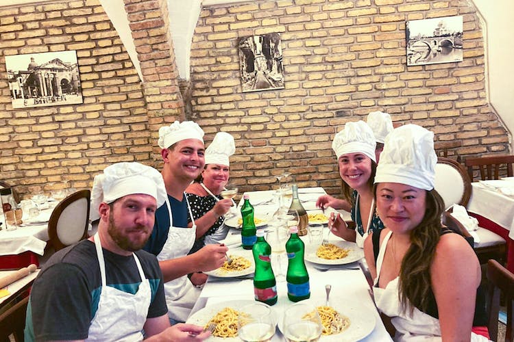 Sunset cooking class in Rome's Jewish Ghetto district